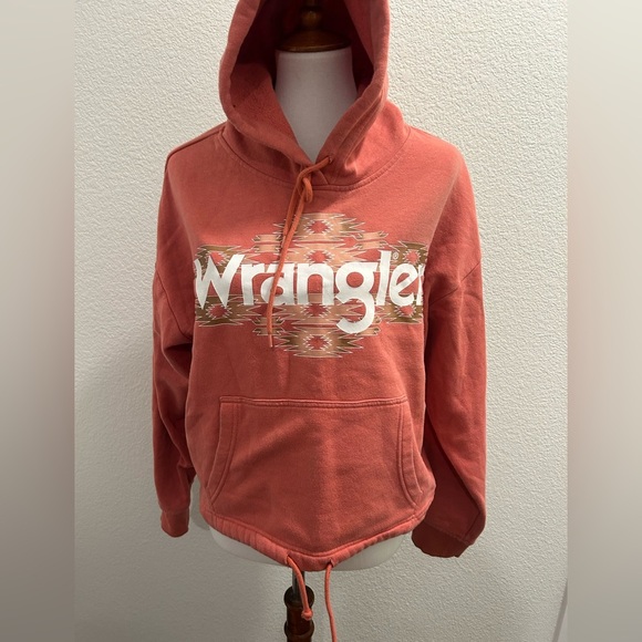 Wrangler Women's Warm Coral Hoodie - Picture 1 of 3